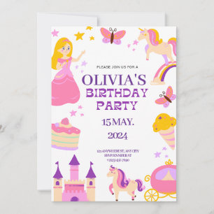 Fairytale Birthday Invitation