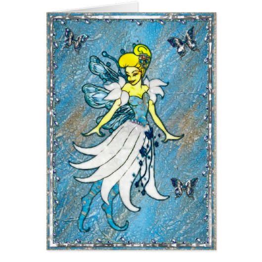 Fairytale Blue Fantasy Cards (Front)