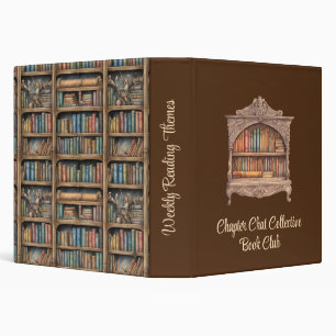 Fairytale Bookshelf 3 Ring Binder