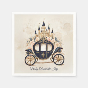 Fairytale Carriage and Castle Napkins
