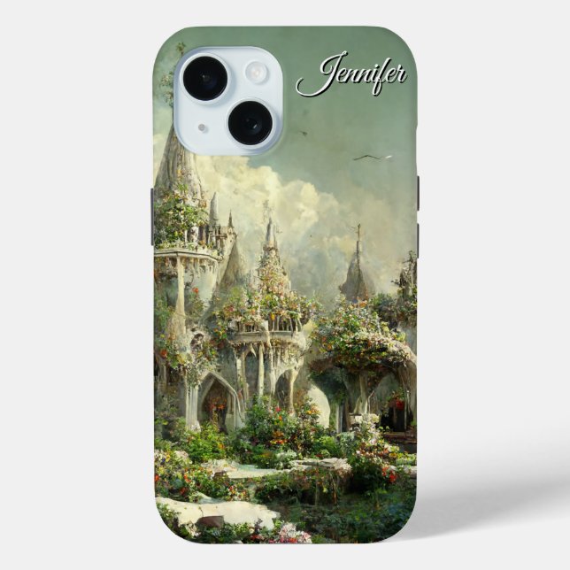 Fairytale Castle Custom Case-Mate iPhone Case (Back)