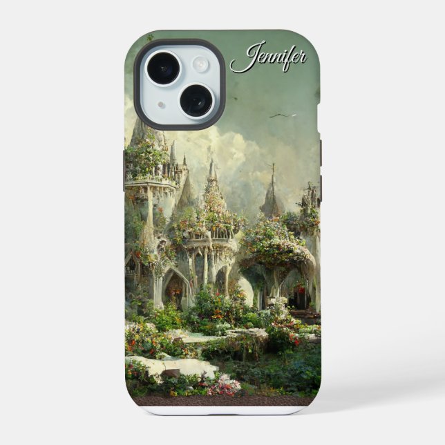 Fairytale Castle Custom Iphone Case (Back)