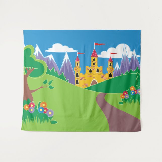 Fairytale Castle event or theatre backdrop (Front (Horizontal))