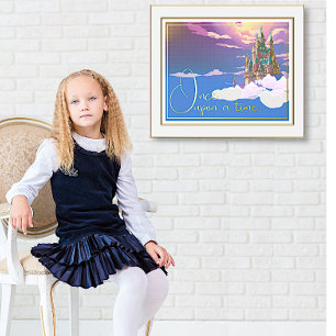 Fairytale Castle Foil Prints