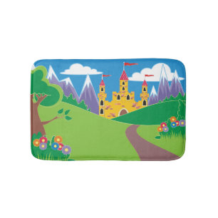 Fairytale Castle Kids  Bath Mat