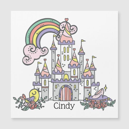 Fairytale Castle Princess Custom Name     