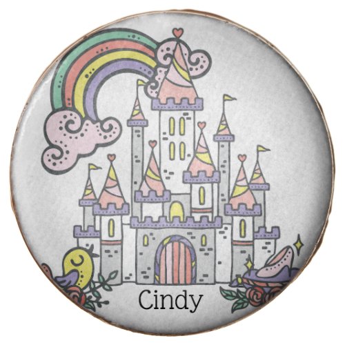Fairytale Castle Princess Custom Name      Chocolate Covered Oreo