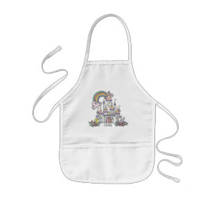 Fairytale Castle Princess Custom Name       Kids' Apron
