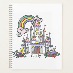 Fairytale Castle Princess Custom Name        Planner
