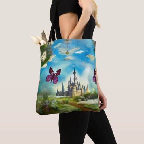 Fairytale Castle Tote Bag