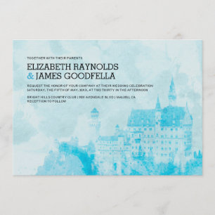 Fairytale Castle Wedding Invitations