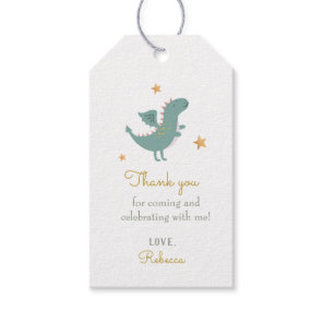 Fairytale Cute Dragon  Thank you Gift Tags