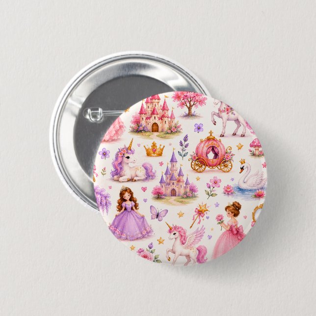 Fairytale Dreams Button (Front & Back)