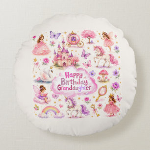 Fairytale Dreams  Round Pillow