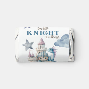 Fairytale Dreamy Dragon Blue Knight Baby Shower Hershey's Miniatures
