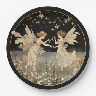 FAIRYTALE, FAIRY BIRTHDAY PARTY PAPER PLATES