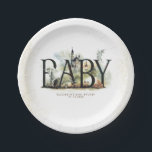 Fairytale Fantasy Creatures Baby Shower Paper Plates<br><div class="desc">Fairytale baby shower paper plates</div>
