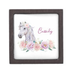Fairytale Floral Pony with Name Gift Box