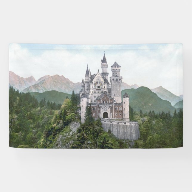Fairytale German Castle Banner (Horizontal)