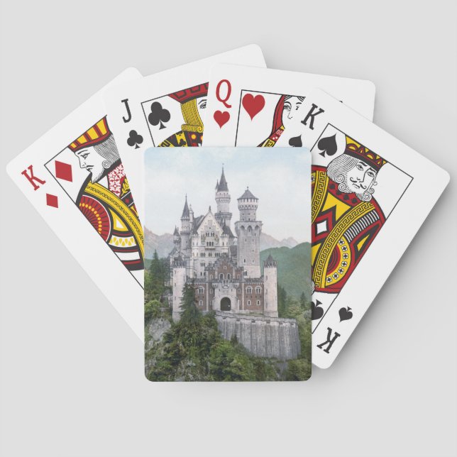 Fairytale German Castle Poker Cards (Back)