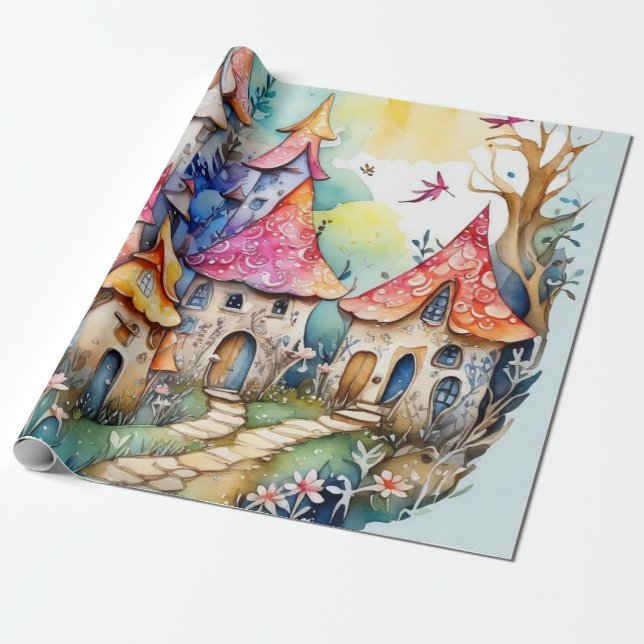 Fairytale in the fairyland Wrapping Paper (Unrolled)