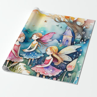 Fairytale in the fairyland Wrapping Paper