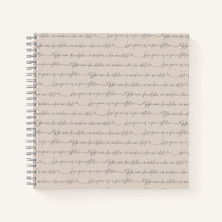 Fairytale Love Sea, Hawaiian Wedding Notebook