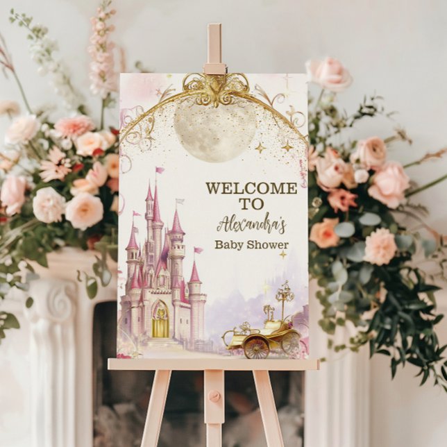 Fairytale Magic and Enchanted Story  Baby Shower Foam Board (Creator Uploaded)