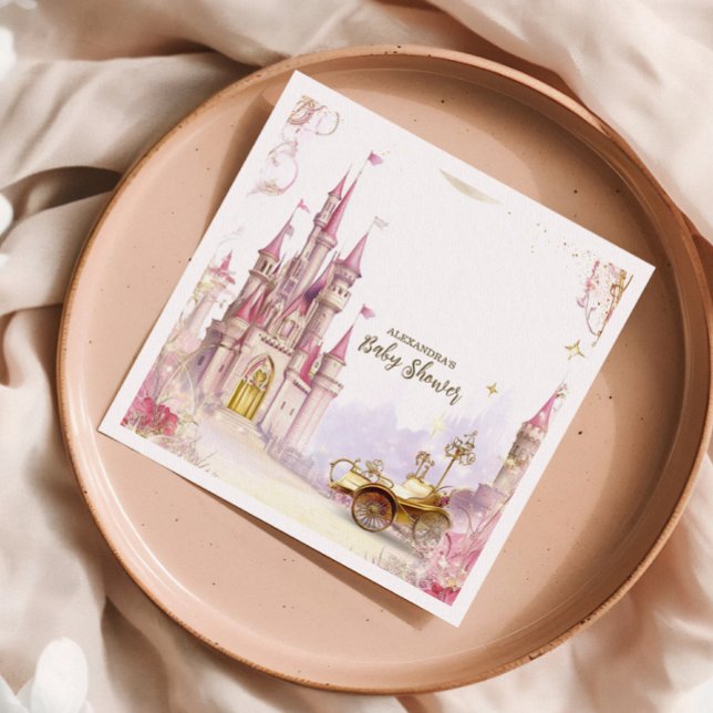 Fairytale Magic and Enchanted Story  Baby Shower Napkins (Creator Uploaded)