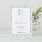 Fairytale Once Upon a Time Prince Baby Shower Invitation (Standing Front)