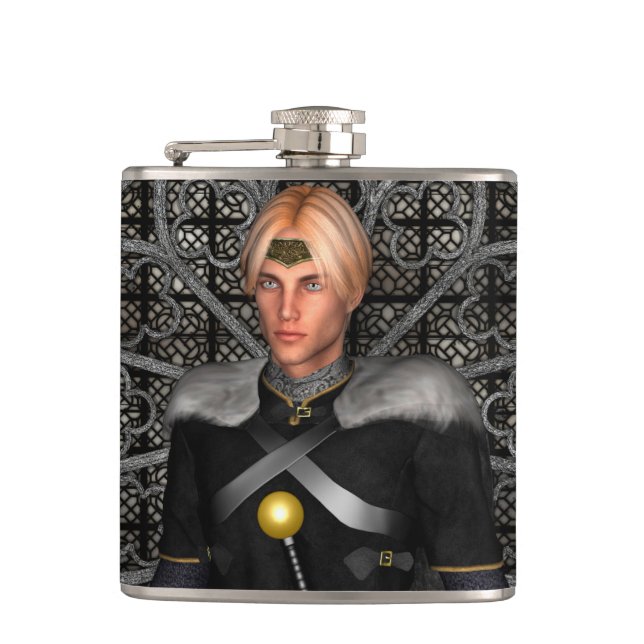 Fairytale Prince Flask (Front)