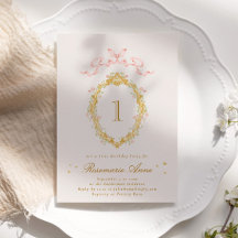 Fairytale Princess Big Number Girly Birthday Party