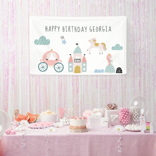 Fairytale Princess Birthday Party Welcome