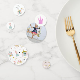 Fairytale Princess   Birthday Personalized Table Confetti