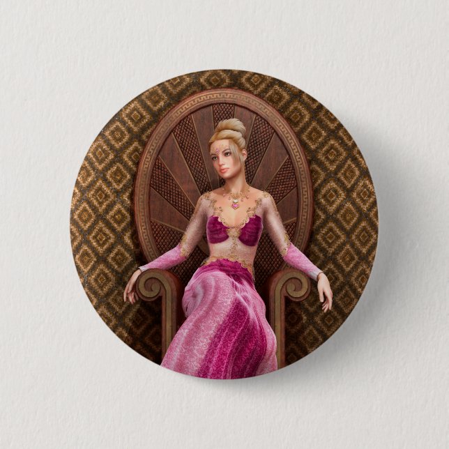Fairytale Princess Button (Front)