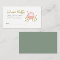 Fairytale Princess Dragon Diaper Raffle Enclosure