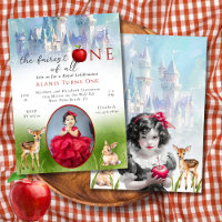 Fairytale Princess Fairest One 1st Birthday Photo