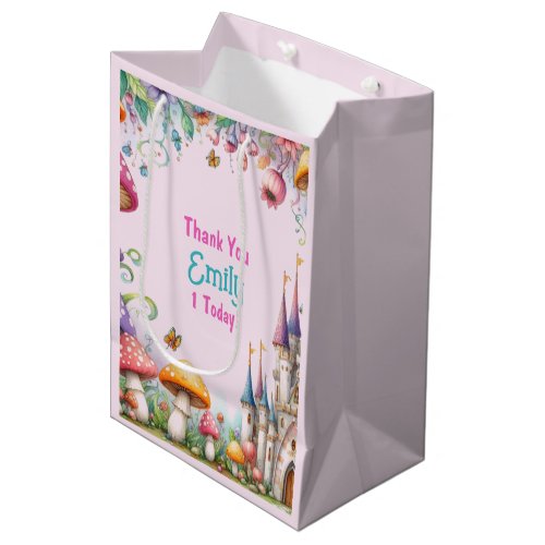 Fairytale Princess Fairy Girls Birthday Fairycore Medium Gift Bag