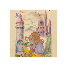 Fairytale Princess Fairytale Princess Throw Pillow