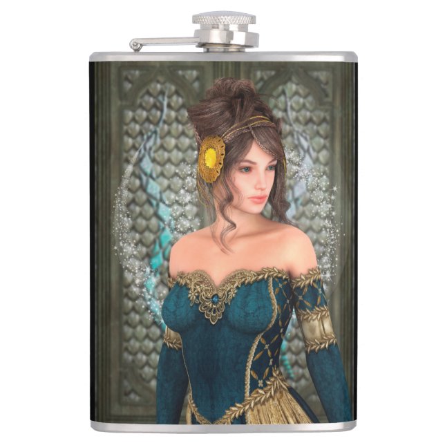Fairytale Princess Flask (Front)
