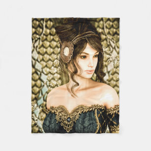 Fairytale Princess Fleece Blanket