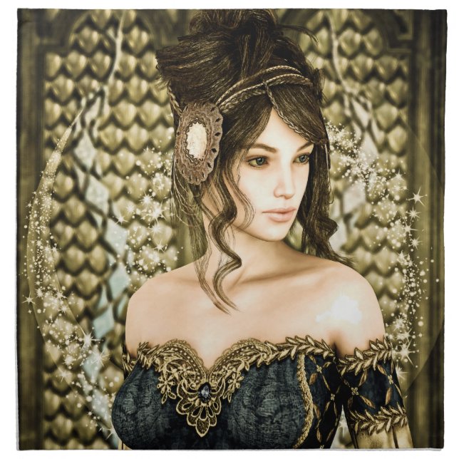 Fairytale Princess Napkin (Front)