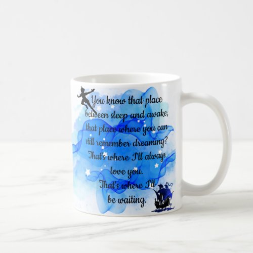 Fairytale quote book mug