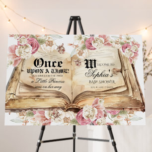 Fairytale Royal Baby Shower Welcome Sign