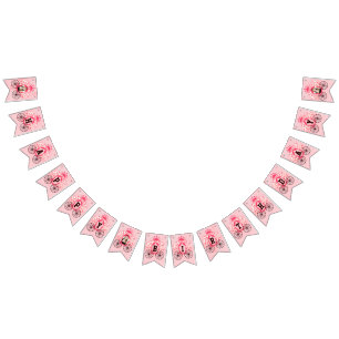 Fairytale Royal Princess Carriage Girl Birthday Bunting Flags