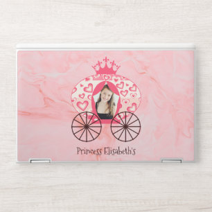 Fairytale Royal Princess Carriage Girl Birthday HP Laptop Skin