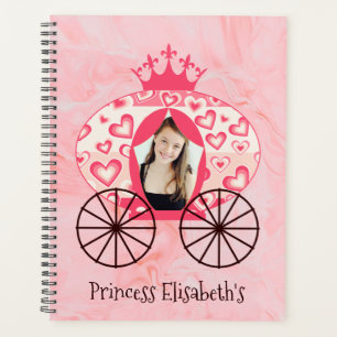 Fairytale Royal Princess Carriage Girl Birthday Planner