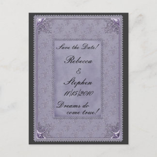 Fairytale Save the Date! Announcement Postcard