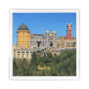 Fairytale Sintra Palace photo, in Portugal Acrylic Tray