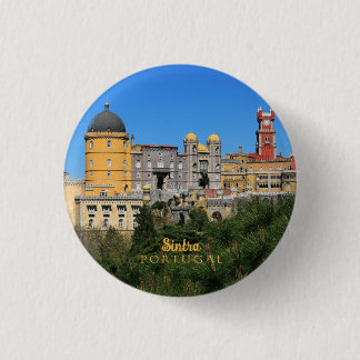 Fairytale Sintra Palace photo, in Portugal Button